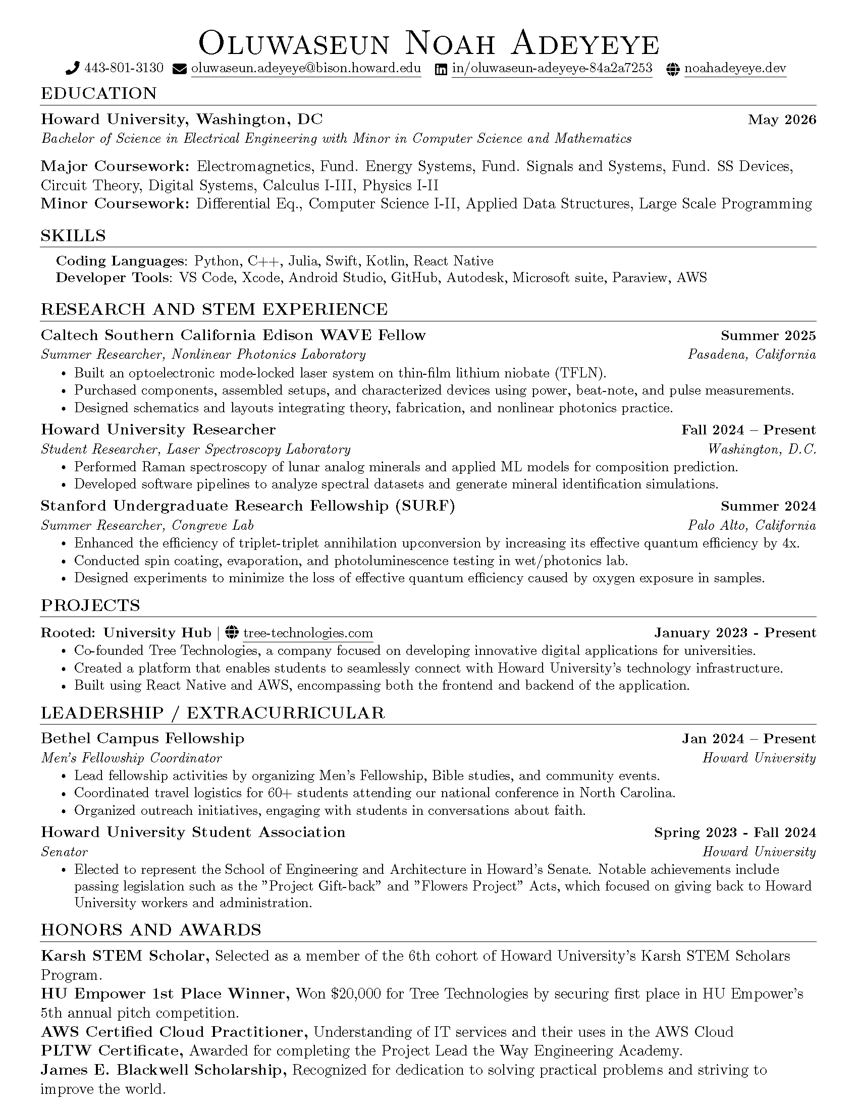 Resume Preview